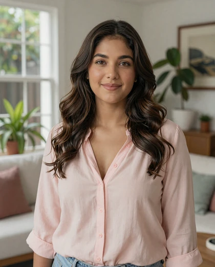 Isabela, 26, Colombian nurse from Cali in a pink blouse, Latidate verified profile photo